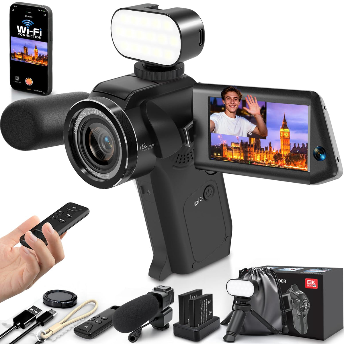 Novzzovaz 8K camera hero image showcasing high detail for creators