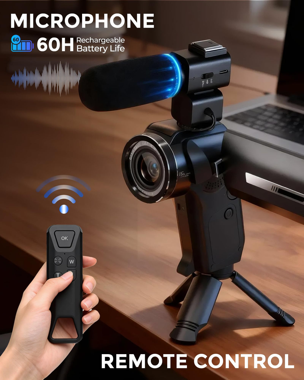 Novzzovaz multifunction video recorder ideal for sports and daily life
