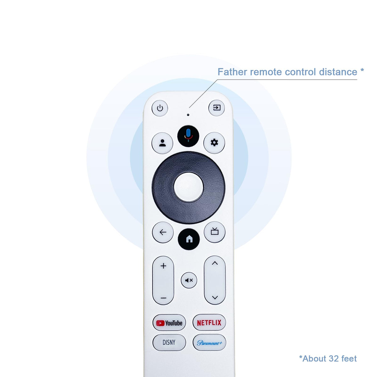 NPTWARCOT remote in use with Onn streaming stick for smooth pairing