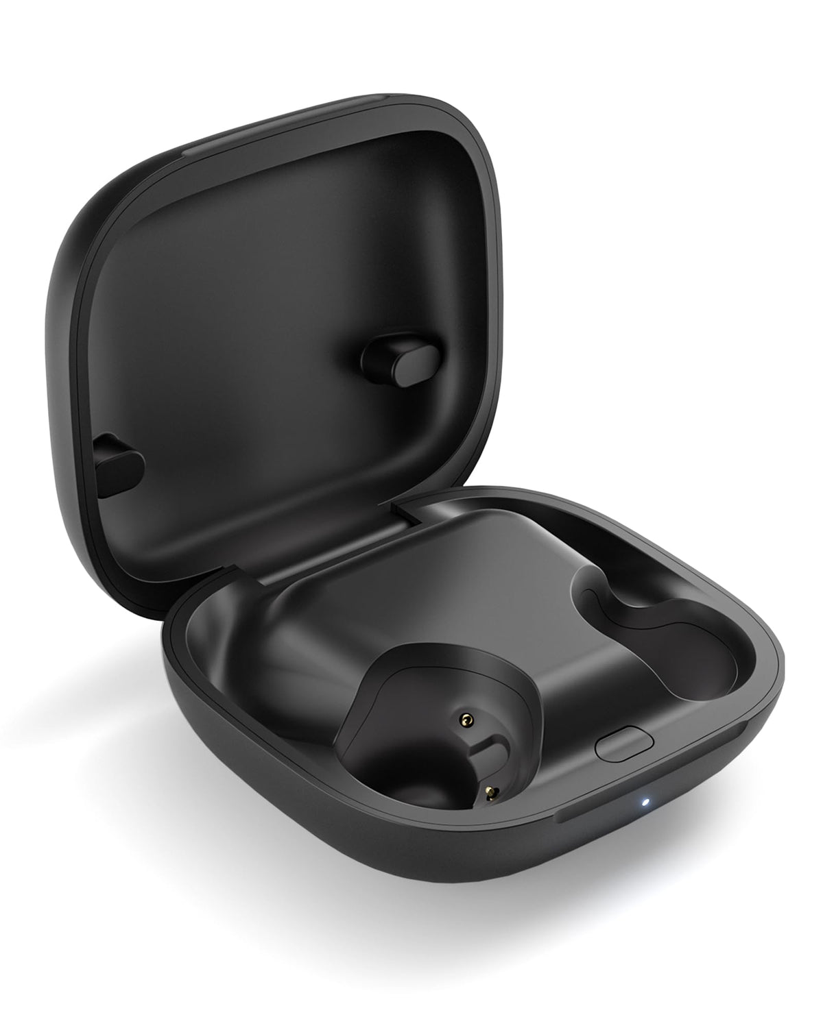 NPYXBR charging case front view showing compact design and quick access