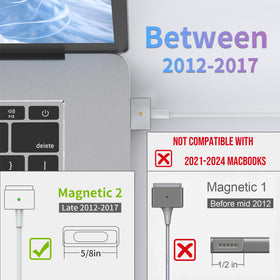 Nsetiu 60W Mag 2T-Style Charger magnetic tip close-up for secure attachment