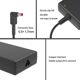 nsetiu charger connected to a gaming laptop during a marathon session