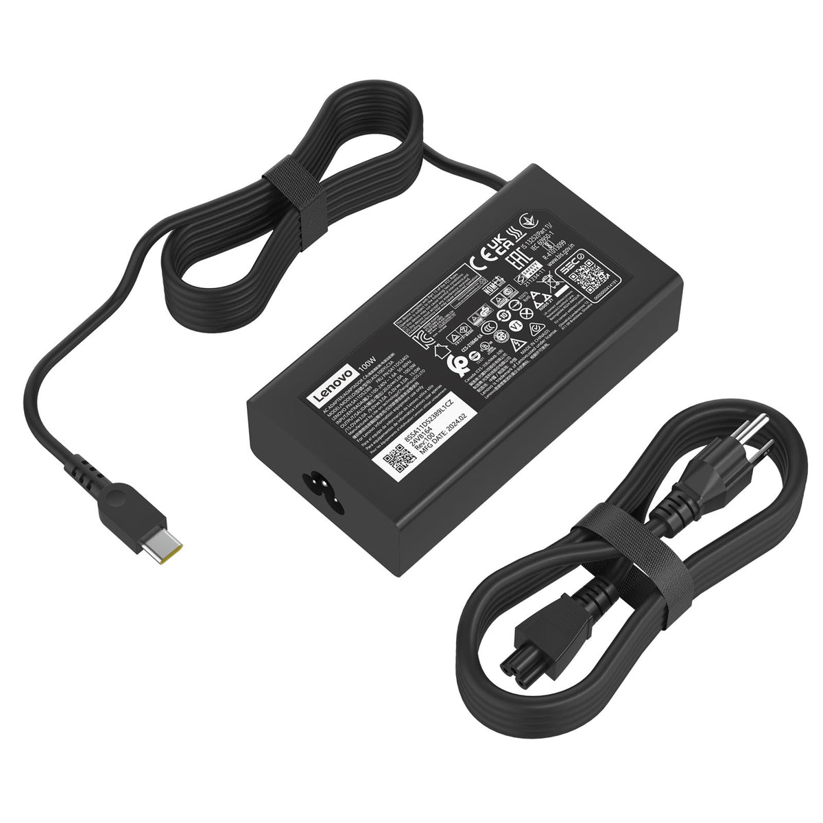 nsetiu front view adapter showing compact profile and reliable 100W power
