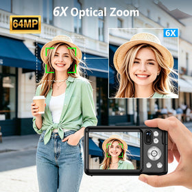 Nsoela 64MP sensor delivers crisp stills with vibrant detail in various light.