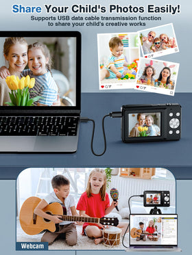 Nsoela connected to laptop as webcam for calls and remote learning