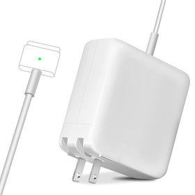NSPENCM 85W MacBook Pro charger front view with compact design for travel