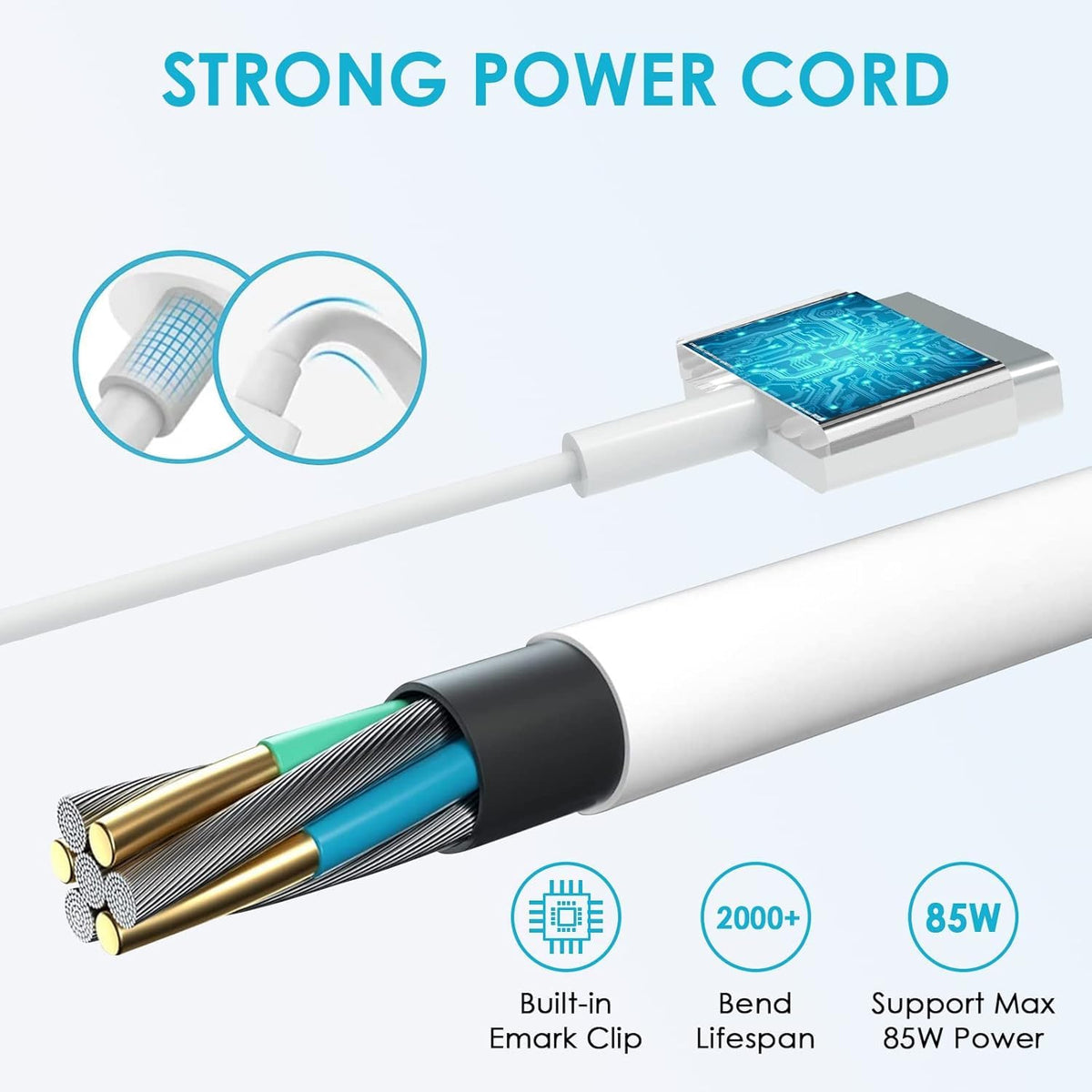 NSPENCM uses high-quality materials for durable charging performance.