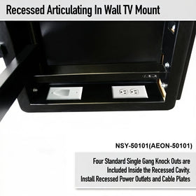 NSY Audio tilt angle illustrates ±15 degrees for optimal viewing.