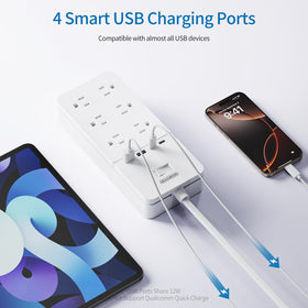 NTONPOWER 10ft cord length reaching distant outlet for flexibility
