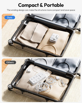 NTONPOWER charges up to 10 devices at once with USB-C and USB-A.