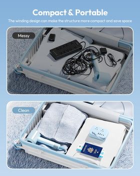 Cruise-approved design suitable for use on ships and in hotels.