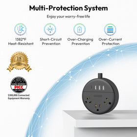 NTONPOWER fire-resistant shell guards against overheating.