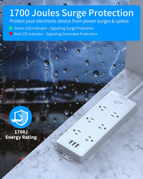 NTONPOWER flat plug fitting tight spaces behind furniture