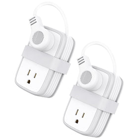 NTONPOWER front view showing outlets and compact design for travel convenience