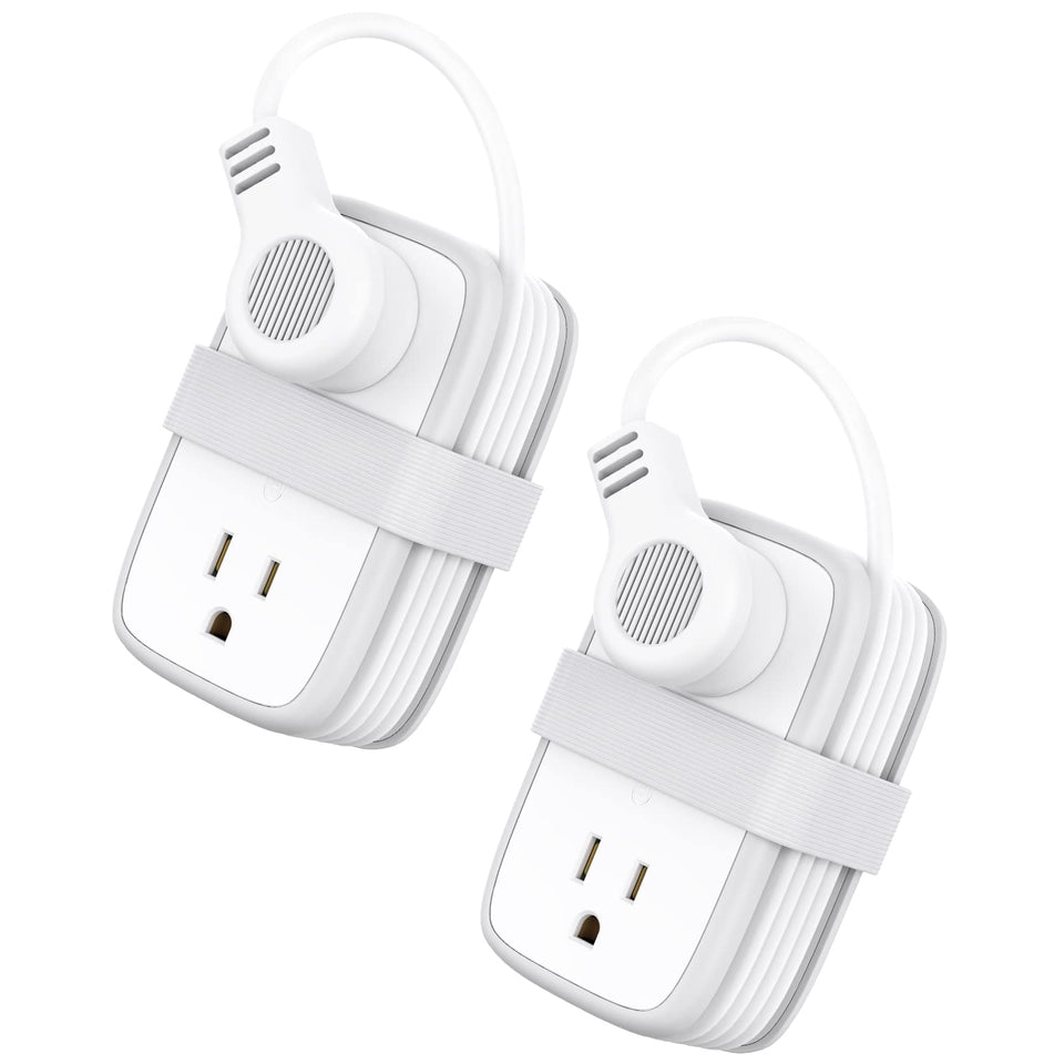 NTONPOWER front view showing outlets and compact design for travel convenience