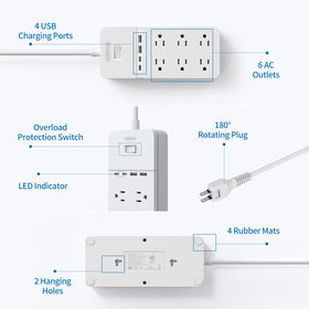 NTONPOWER lifestyle livingroom setup powering TV and devices safely
