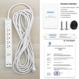 NTONPOWER full 25ft cord laid out to show long-reach placement benefit