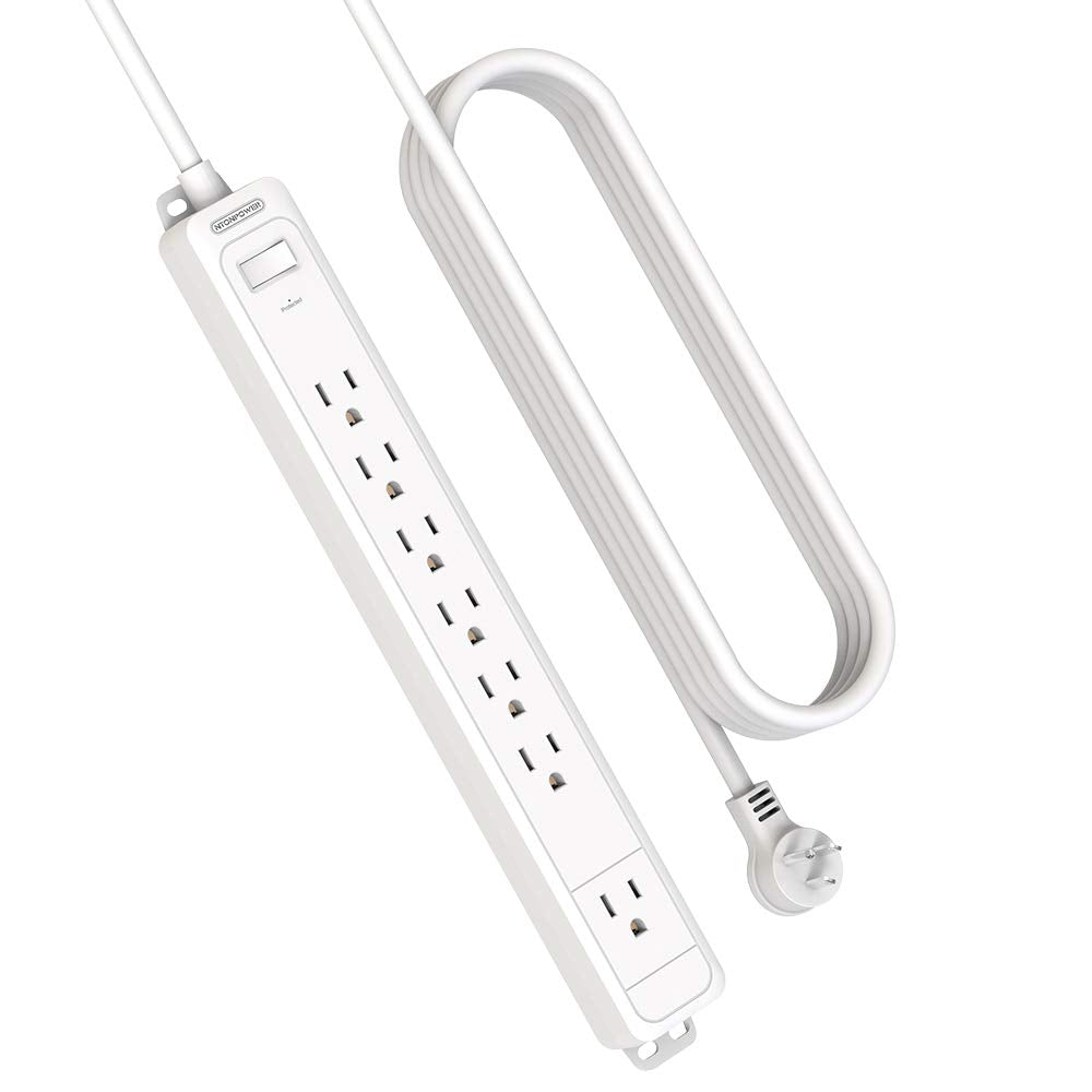 NTONPOWER long-cord power strip extending reach for flexible placement