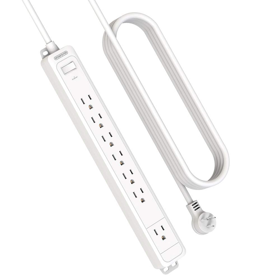 NTONPOWER long-cord power strip extending reach for flexible placement