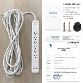 NTONPOWER low-profile flat plug fits behind furniture while keeping outlets accessible