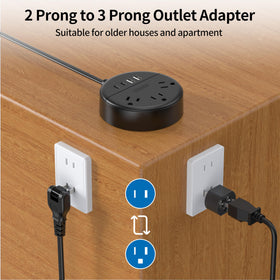 NTONPOWER organized desktop charging station keeps cables tidy
