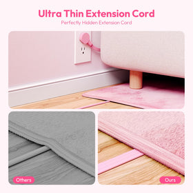 NTONPOWER styled on a pink bedroom desk illustrating decorative and functional use