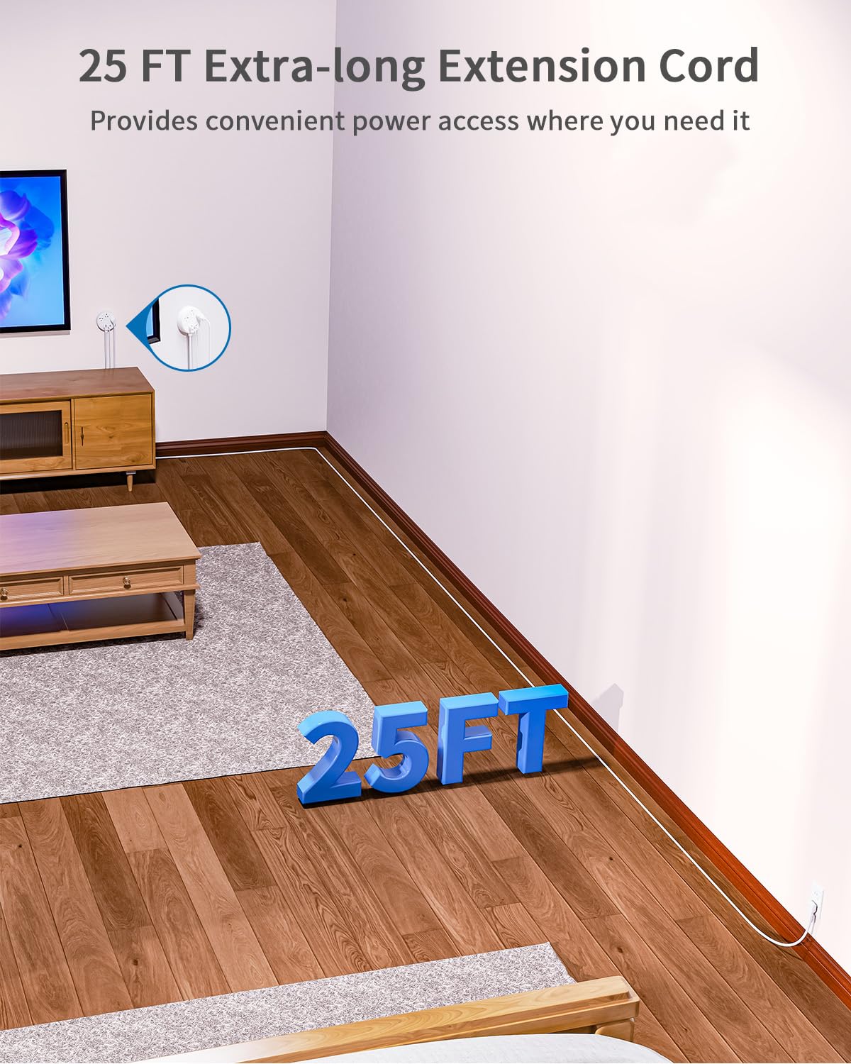 NTONPOWER polarized 2-to-3 prong adapter enabling grounded use in older homes.