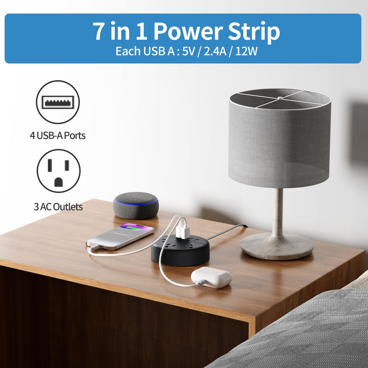 NTONPOWER suitable for home office and dorm room setups
