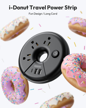 NTONPOWER compact design fits in luggage to reduce charging clutter.