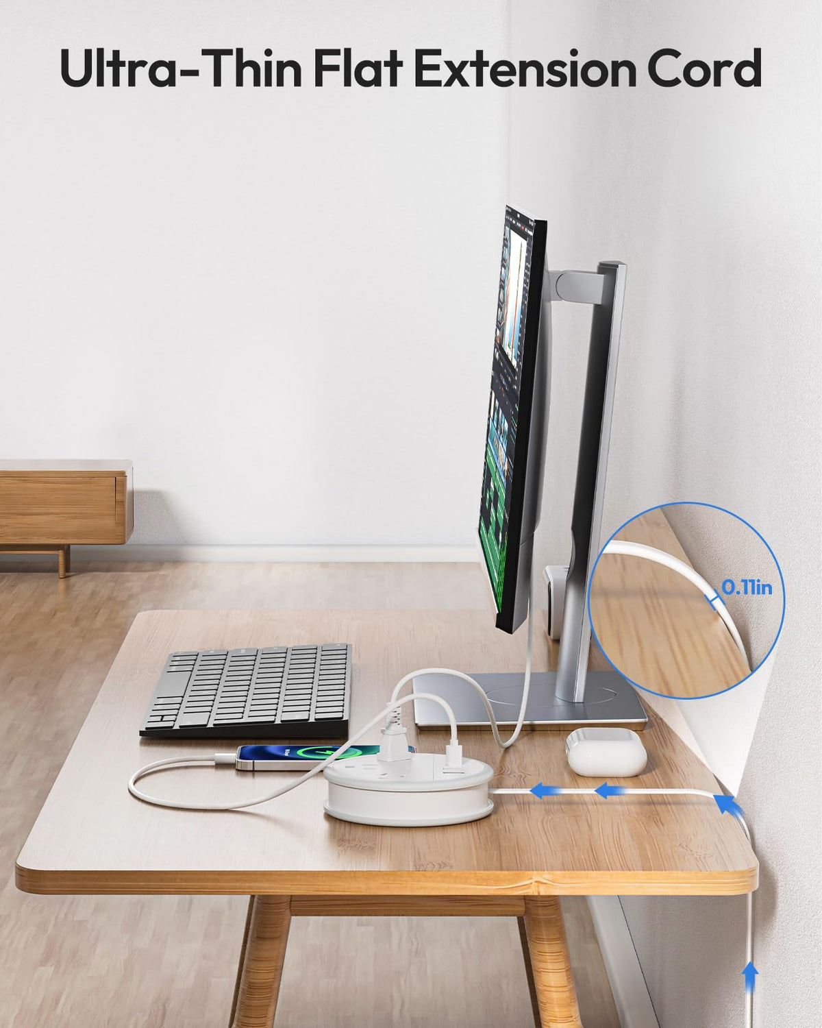 NTONPOWER travel power strip holiday gift packaging shown as a practical gift