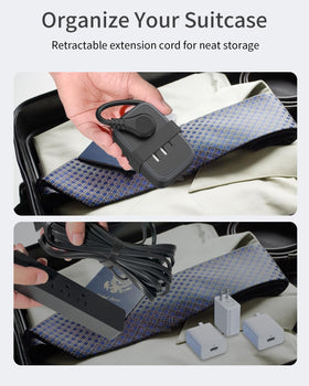 NTONPOWER travel power strip USB-C port for modern devices