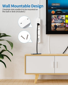 NTONPOWER thin cord under rug creating a smooth, trip-free floor surface