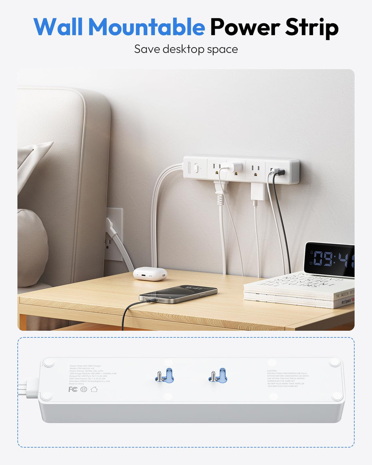 NTONPOWER USB-C fast charge delivers efficient power for modern devices.