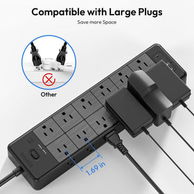 NTONPOWER USB-C and USB-A ports visible for fast phone charging
