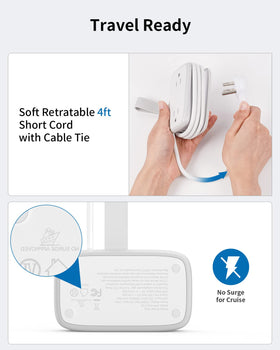 NTONPOWER USB ports close-up highlighting fast charging for phones and tablets