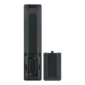 NTQinParts remote in use by TV showing quick pairing and seamless control benefit