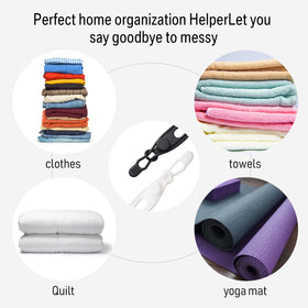 Nuanchu versatile cable ties for organizing computer and TV cables
