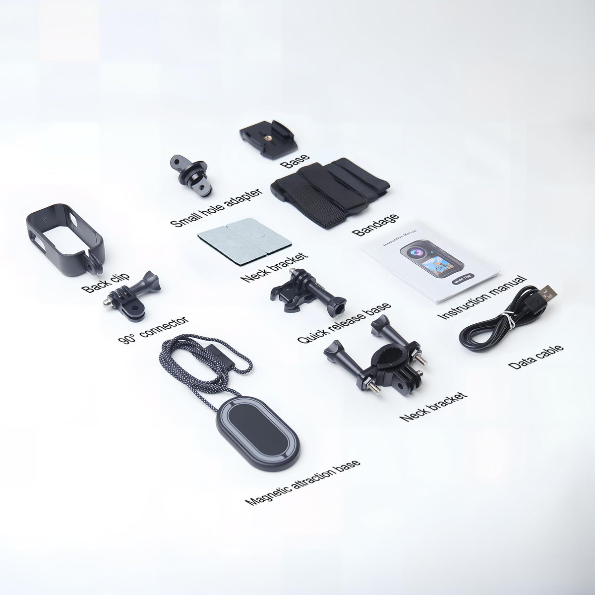 NUISK accessories-pack expands mounts and clips for versatile filming setups