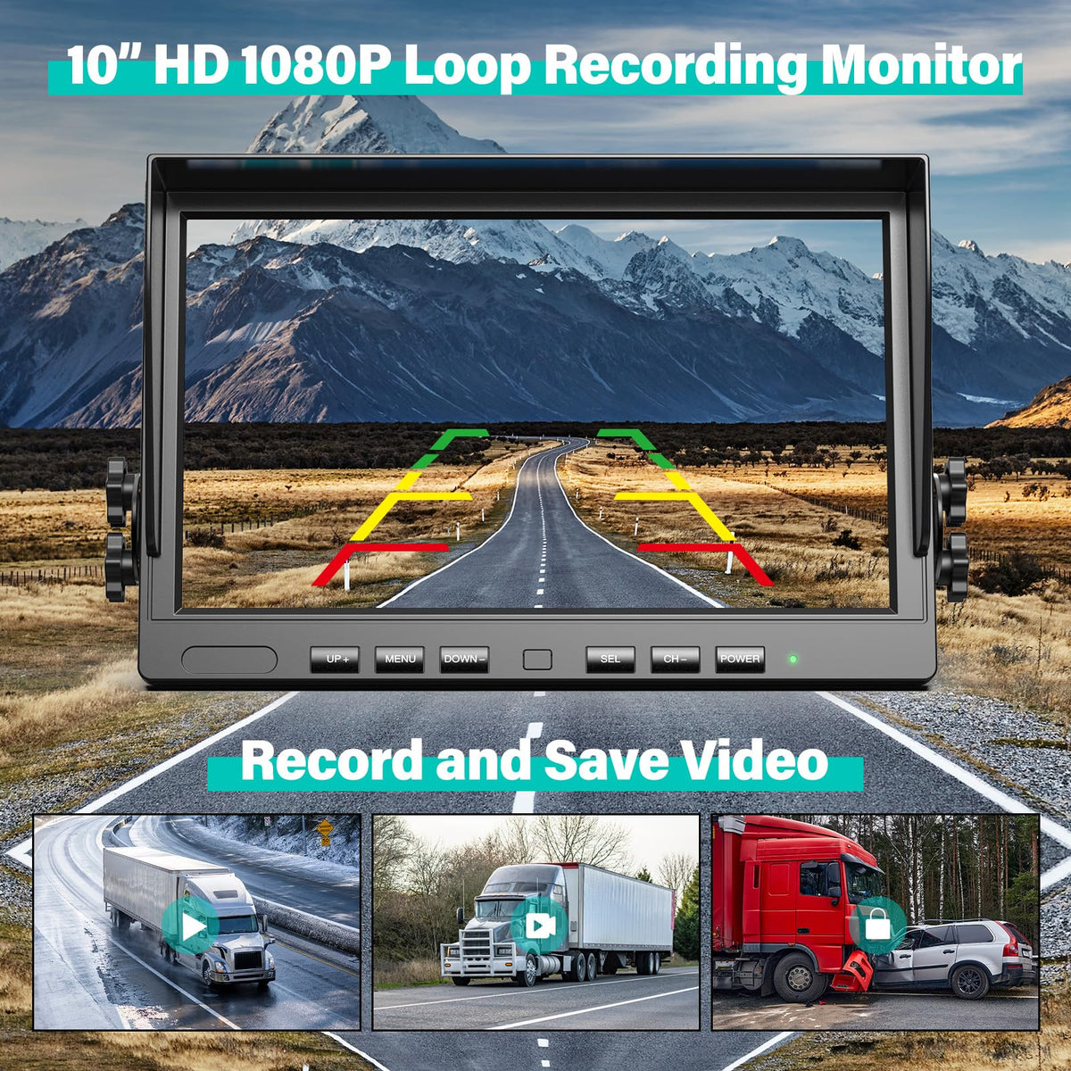 Nuoenx side-view camera widens coverage during lane changes.