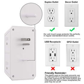 NUOZHI surge protection detail showing 1680J rating