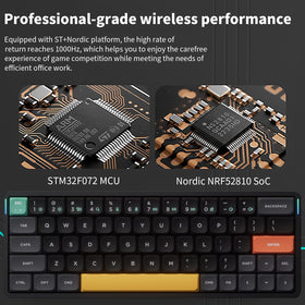 Nuphy Air60 V2 compact 60% keys suit portable desks
