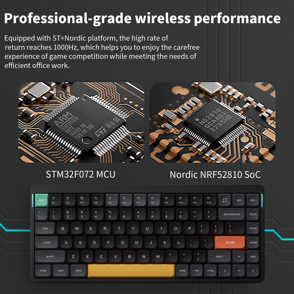 Nuphy Air75 V2 supports QMK VIA for custom mappings and personalization.
