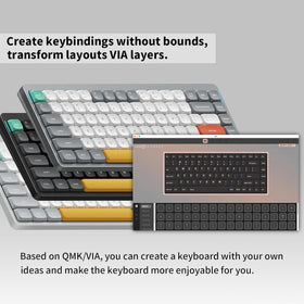 Nuphy Air75 V2 PBT keycaps stay legible and resistant to wear.