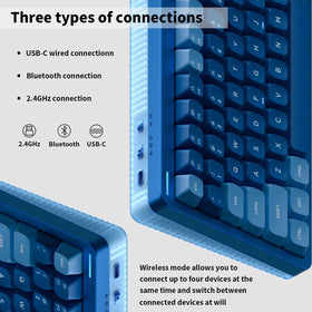 Nuphy Halo75 V2 compact 75-key layout saves desk space
