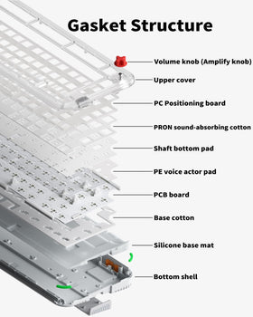 nuphy Kick75 hot-swappable brown nano switch for easy switch changes without soldering.