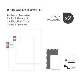 Nupro applicator card included for precise alignment during installation