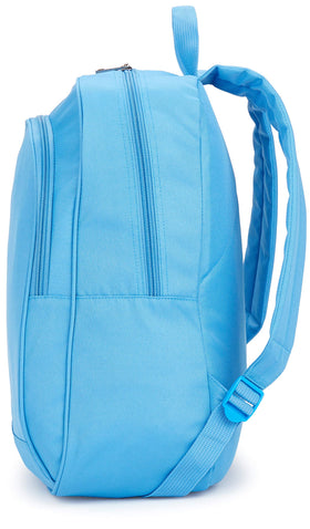 Nupro child wearing backpack demonstrating comfortable straps and tablet protection while in use