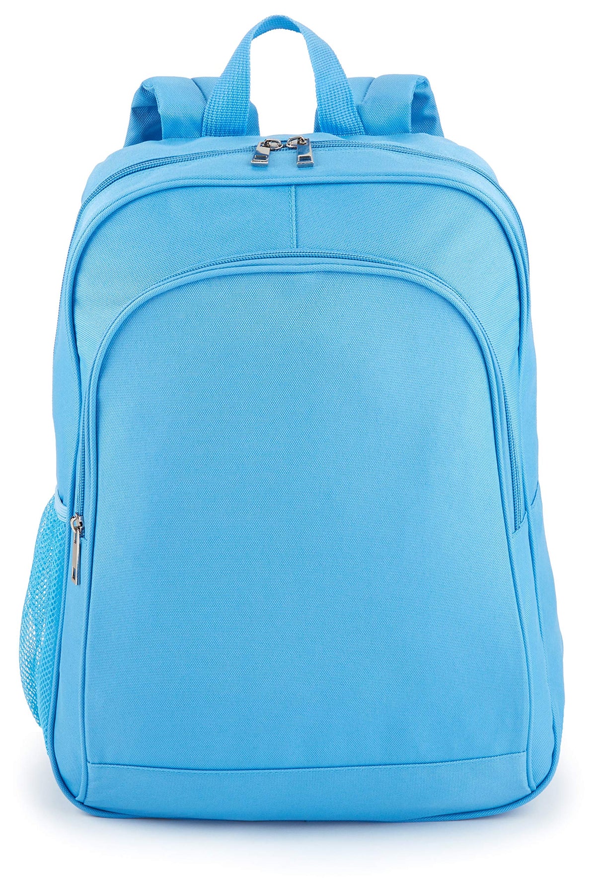 Nupro interior view with name tag and pockets showing organized storage for tablet and accessories