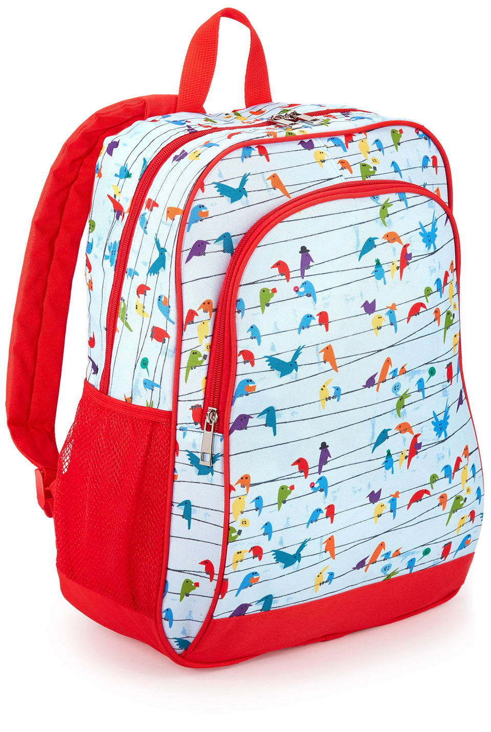 Nupro birds front view showing zippered protection and playful design advantage