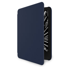 Nupro Kindle bookcover folded-back design enables easy one-handed reading.